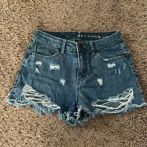 Jean shorts